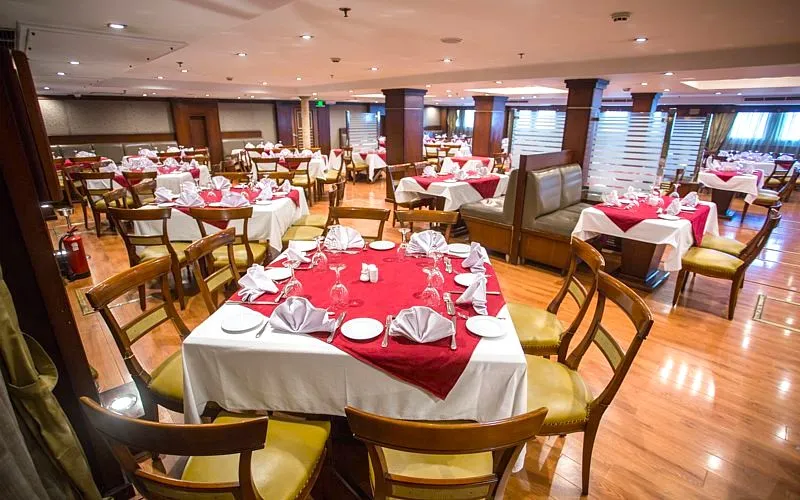Restaurant aboard the Concerto I Nile Cruise Nile cruise